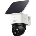 Eufy SoloCam (S340) Wireless Outdoor Dual Lens + Solar Panel
